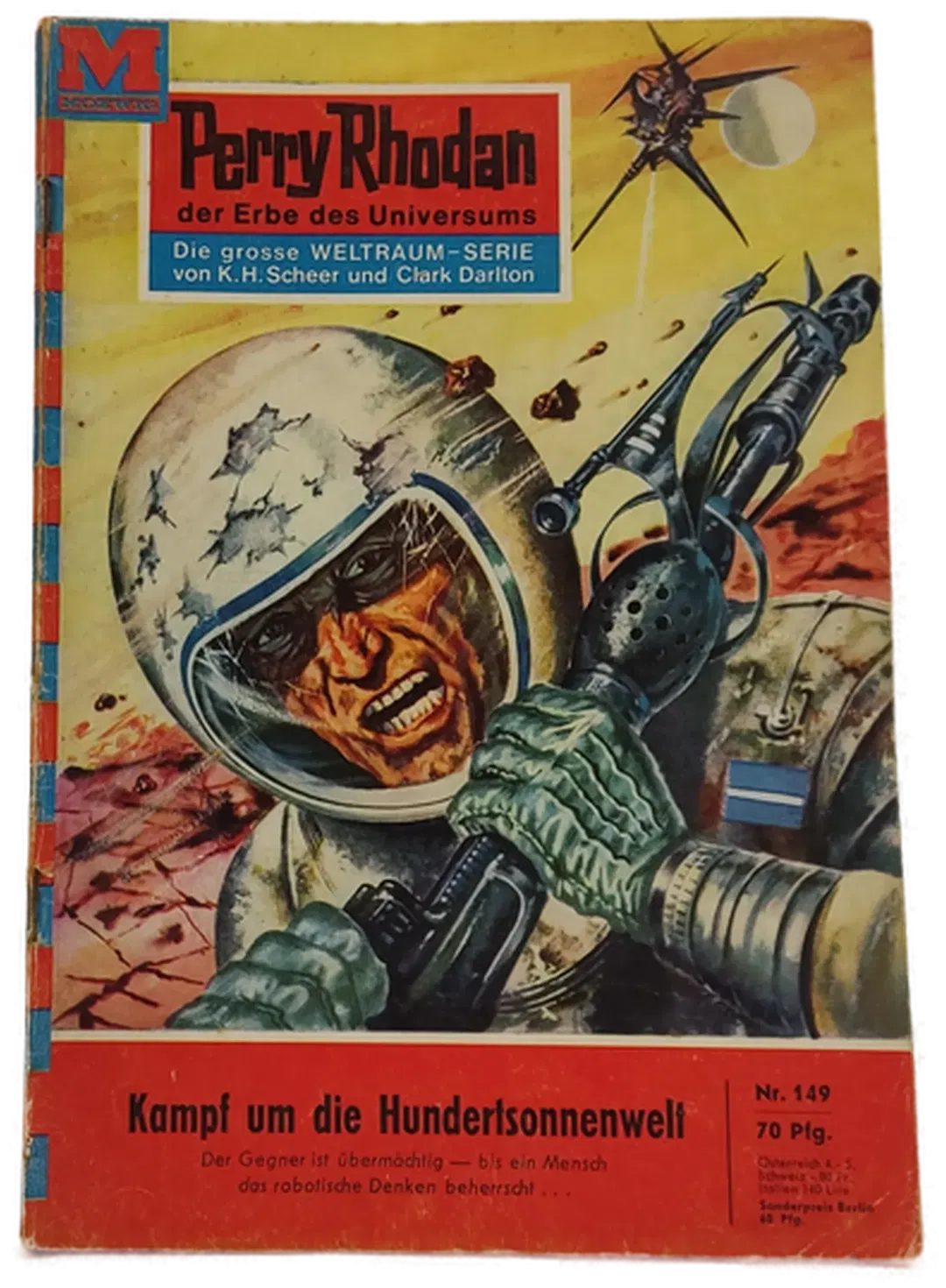  Romanheft Perry Rhodan Kampf um die Hundertsonnenwelt Erstauflage Nr.149 - Bild 1