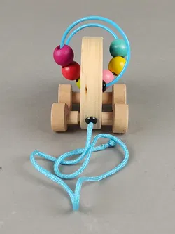 Janod Nachziehtier Walfisch aus Holz  - Bild 4