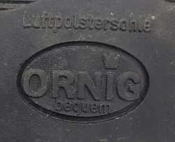 Ornig Damenschuhe aus Leder mit kleinem Absatz schwarz - Gr. UK 7, EUR 40 - Bild 8