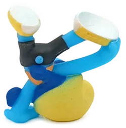 Schleich Peyo Schlümpfe Olympische Spiele - Schlumpflilie Schlumpfine beim Breakdancen - Bild 2