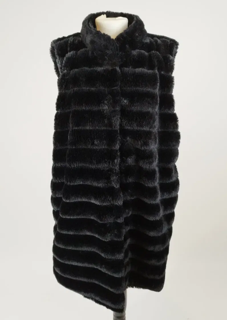 KAOS Jeans Puffergilet zum Zuklipsen - Gr. 48 / 100% Polyester - Bild 4