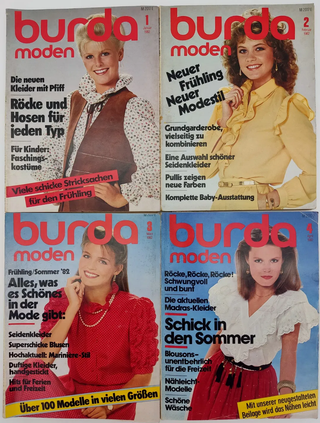 Burda Modezeitschrift 10 Hefte 1982 - Bild 2