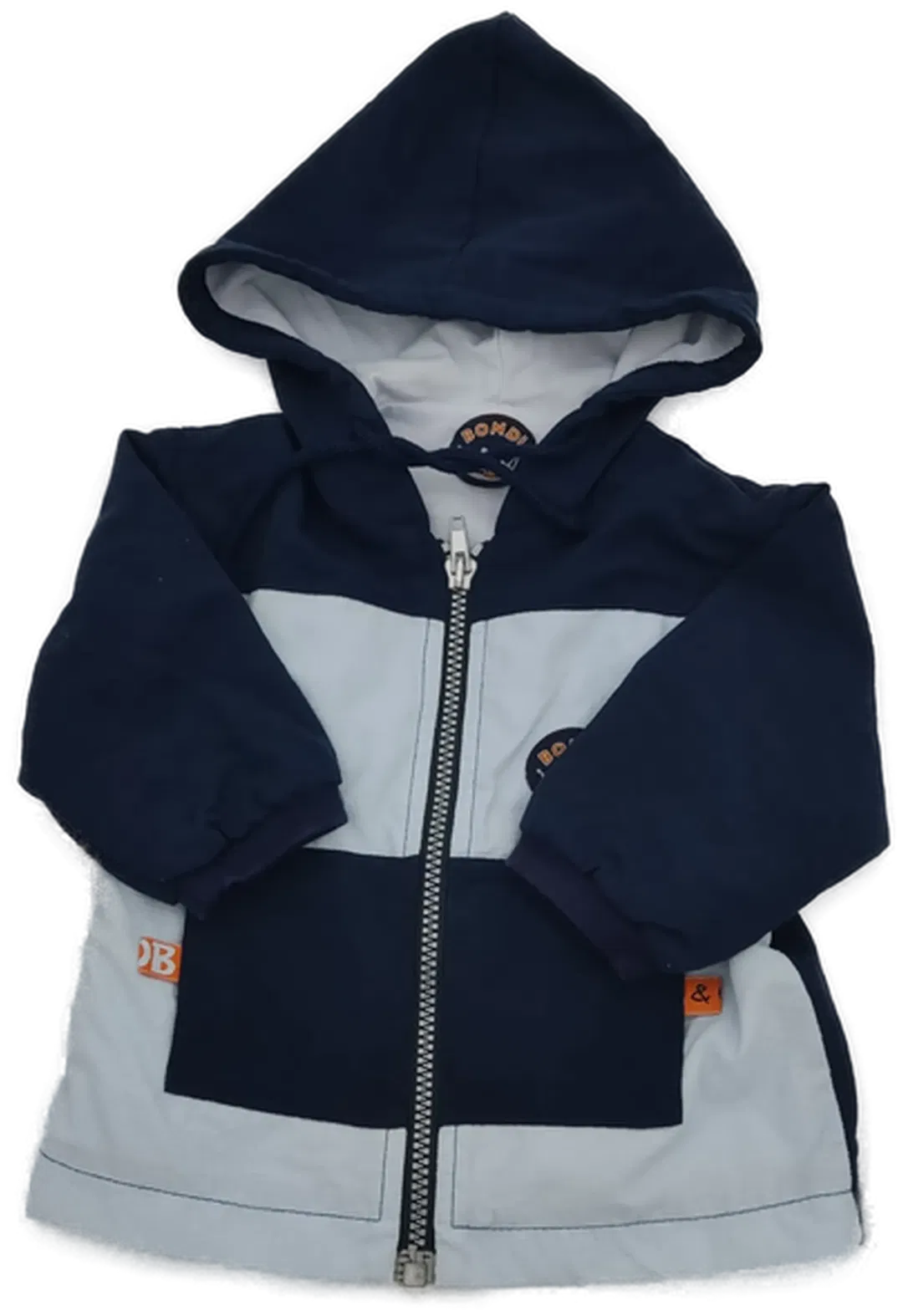 Bondi Baby Jacke dunkelblau/hellblau Gr. 68 - Bild 1