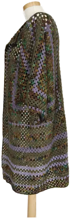 Damen Woll-Gilet gemustert - XL/42 - Bild 3