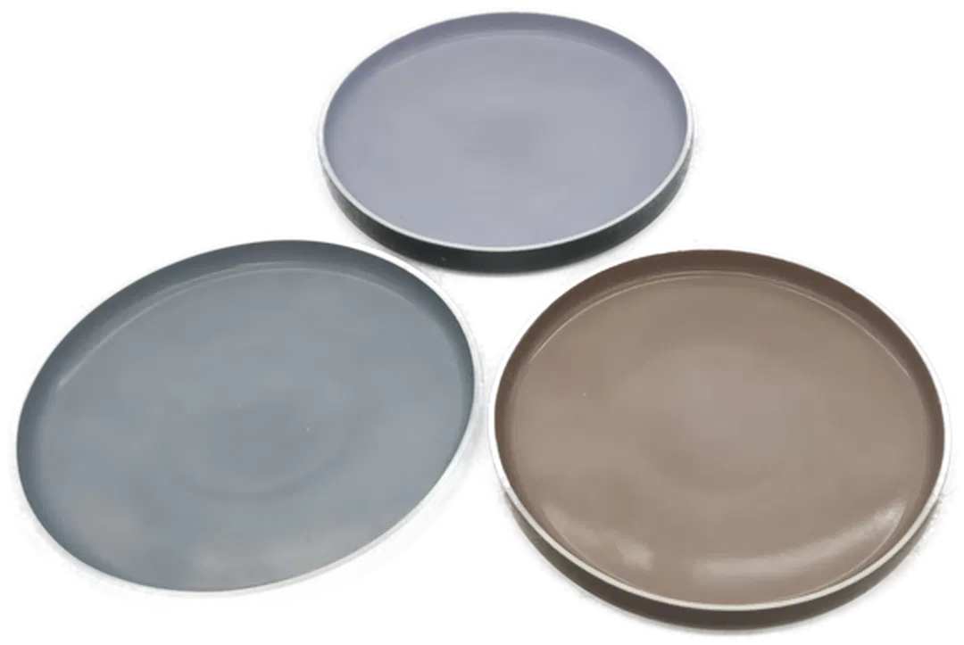 Arzberg Germany „Chromatics Graubeige“ Teller (3 Stück) - Bild 1