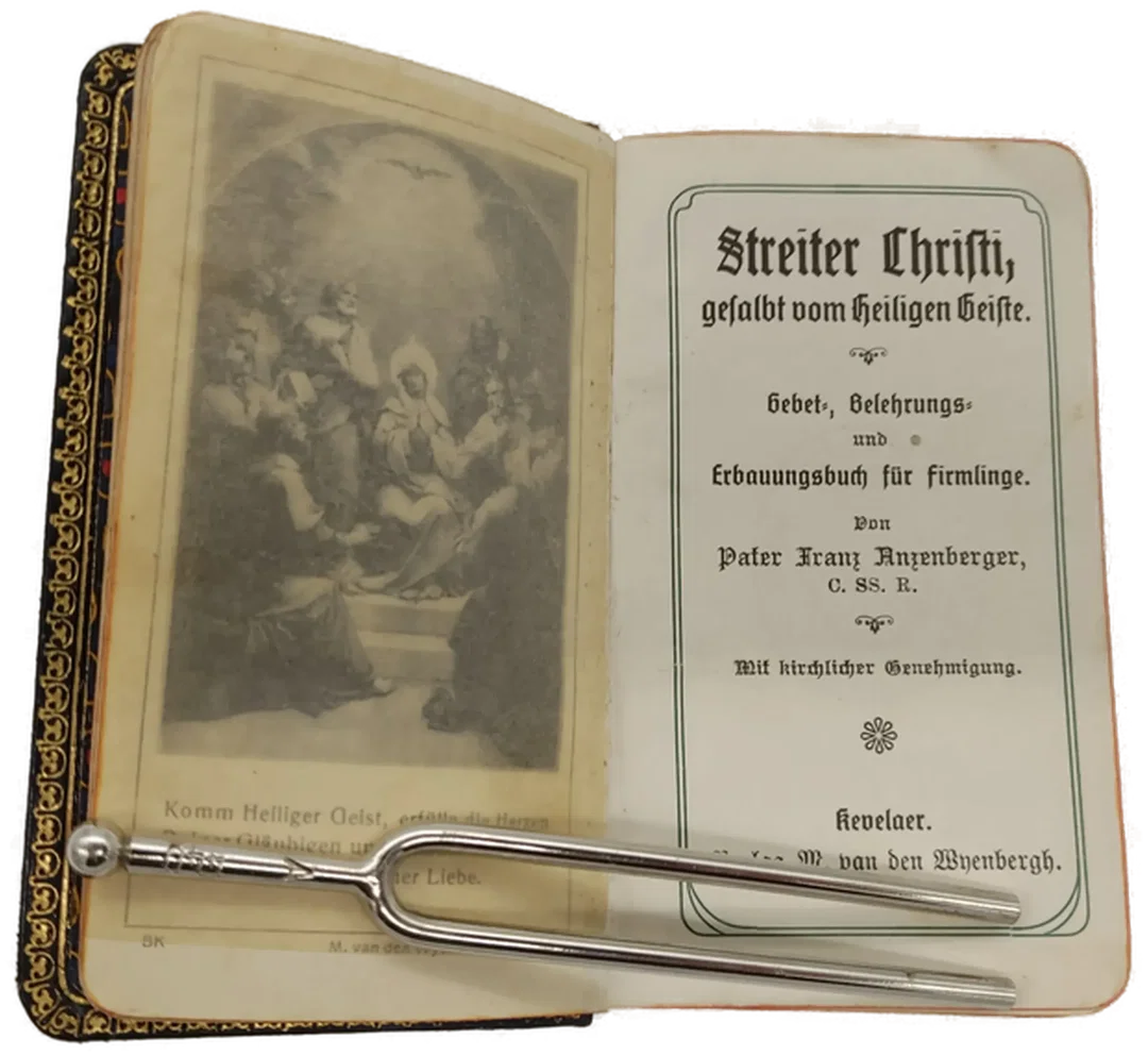 Buch "Streiter Christi" Ratgeber und Gebetsbuch für Firmlinge mit Goldrand – Bild 6