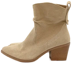 Pat Calvin Velourleder Stiefletten creme Gr. 40 - Bild 4