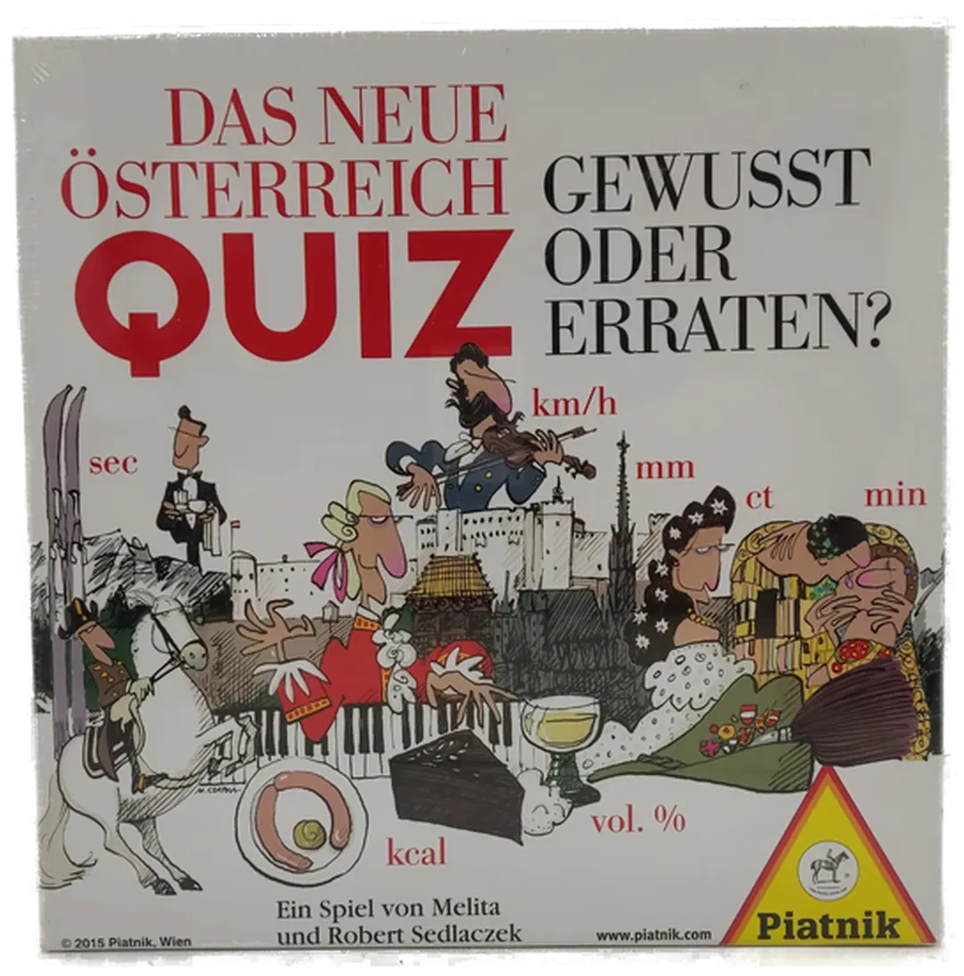 Piatnik 612695 - Quizspiel Das Neue Österreich Quiz  - Bild 1