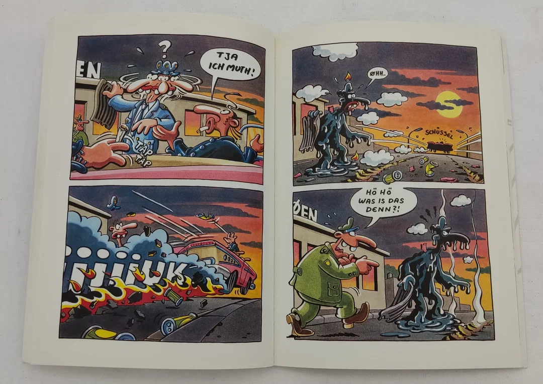 Vintage - Comic - Werner Nr. 8 - Wer bremst hat Angst! – Bild 3