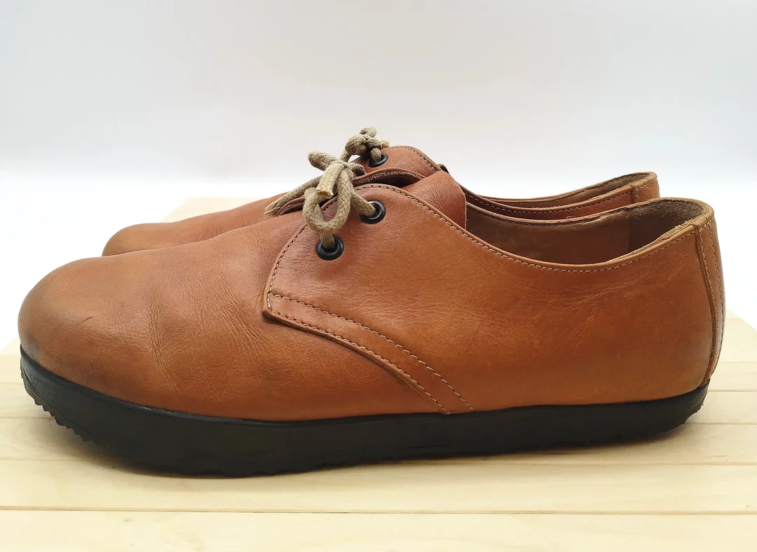 Halbschuhe GEA Waldviertler Leder Gr. 40 - neu besohlt  – Bild 2