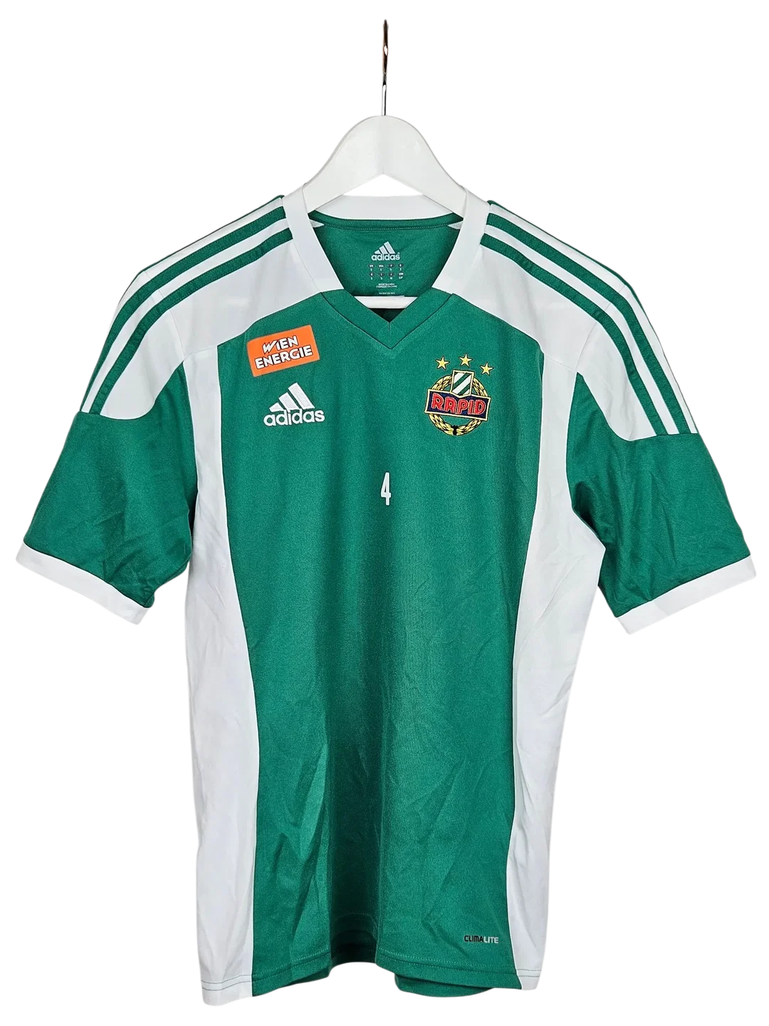 Adidas Rapid Herren Fussball Trikot, grün - Gr. S - Bild 4