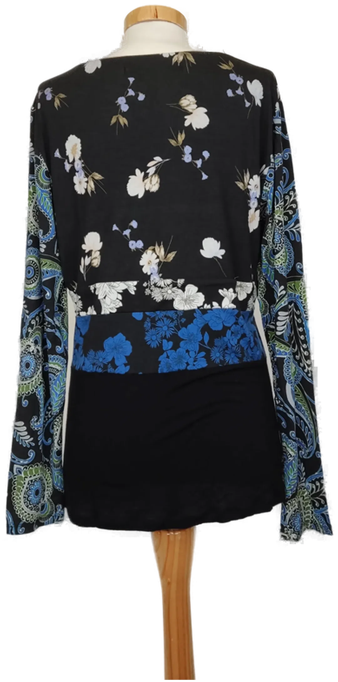 Desigual Damen Langarm Shirt mehrfarbig Gr. XL – Bild 4