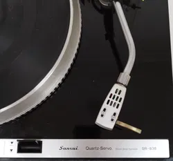 Plattenspieler Sansui Quartz Servo SR-838 - Bild 3