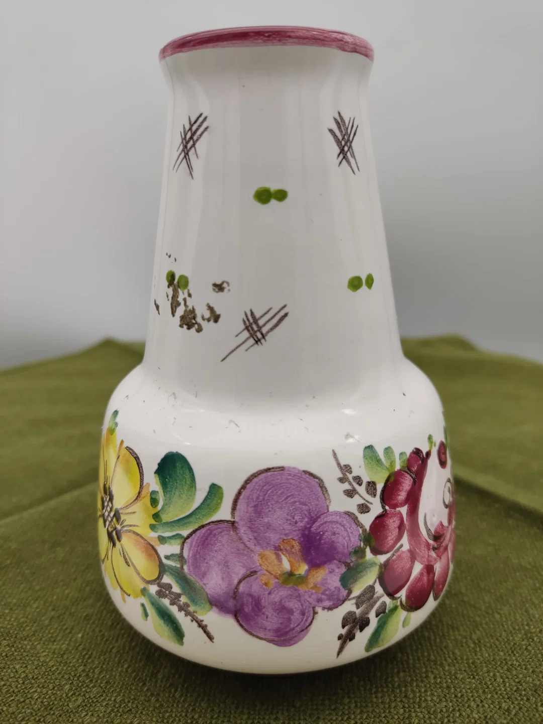 Gmundner Keramik Vase Streublumen 13 cm | Sammlerstück – Bild 3