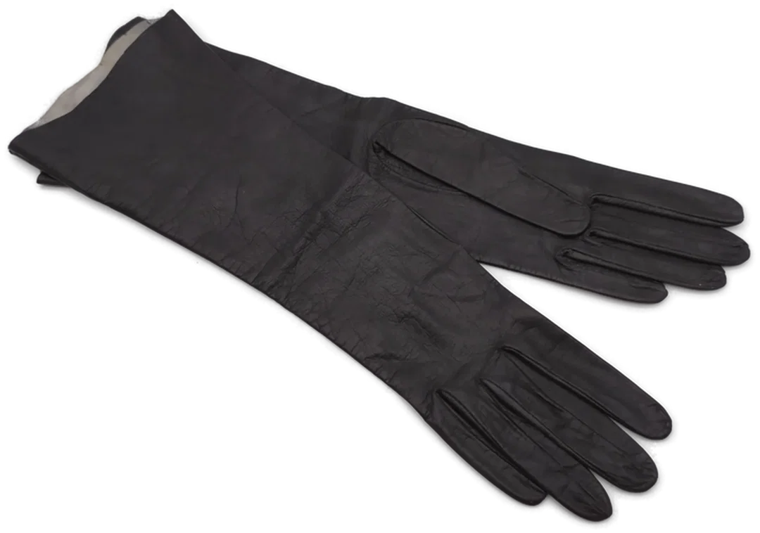 Lederhandschuhe Damen, Vintage – Bild 1