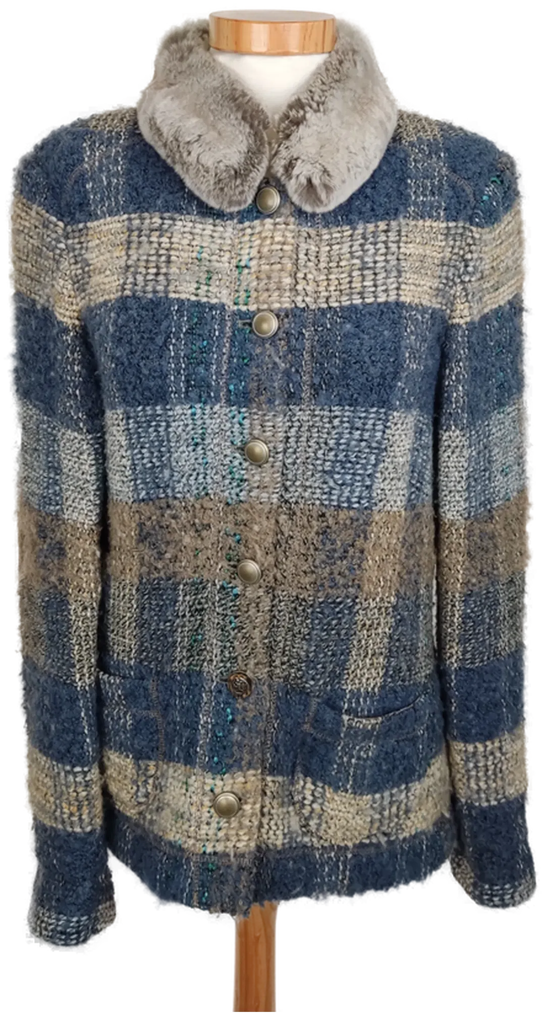 Schneiders Damen Strickjacke mehrfarbig Gr. 38 - Bild 1