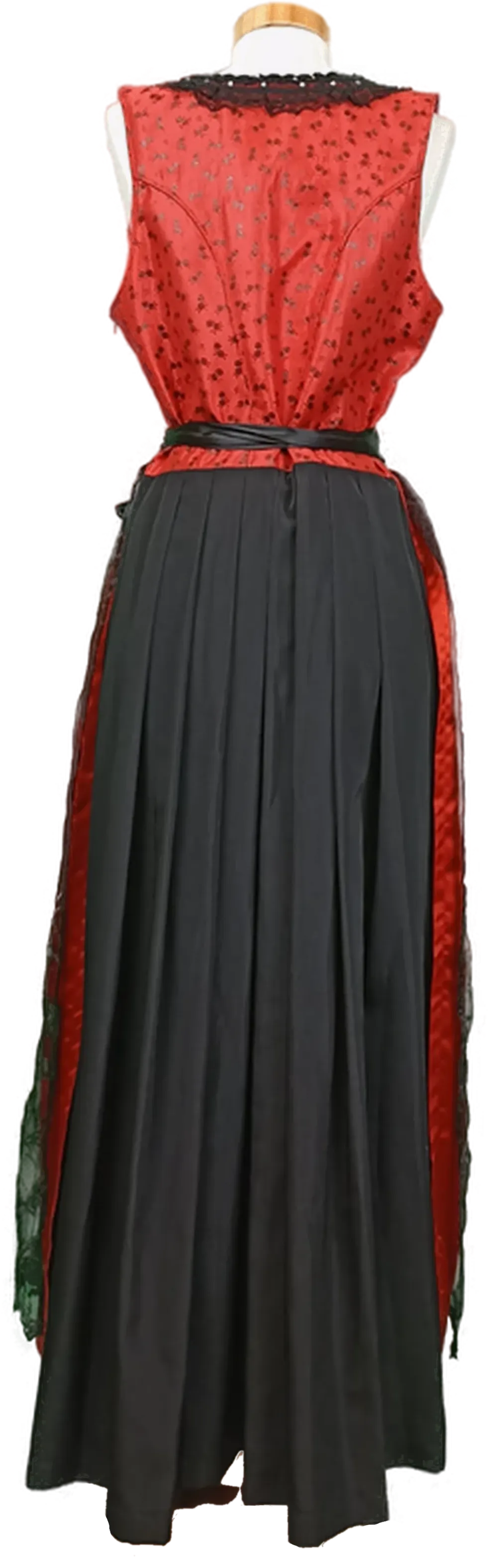 Country Line Damendirndl rot/schwarz Gr. 38 – Bild 2