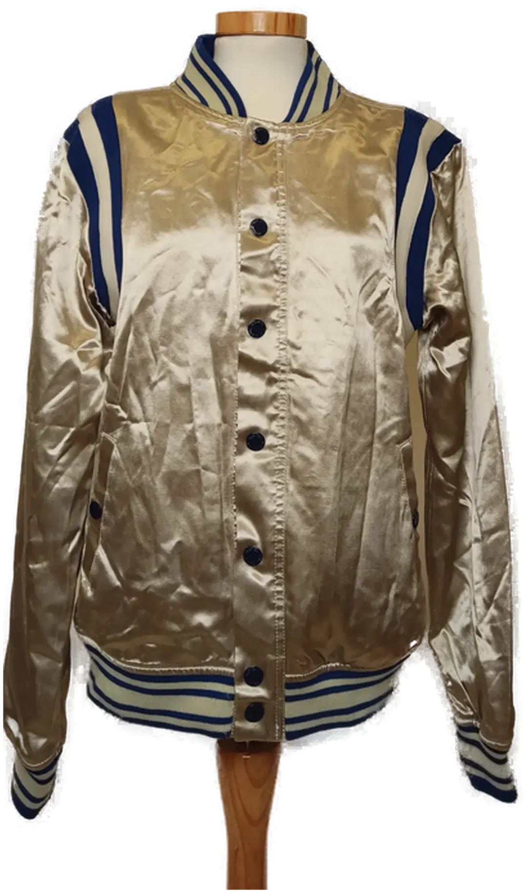 SCOTCH & SODA True Blue Damen Bomberjacke beige/blau Gr. S - Bild 4