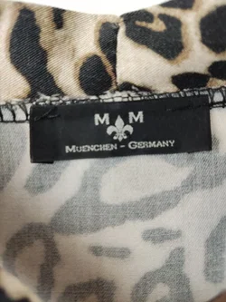 Damen Shirt Sonstige Viskose Animal Print | Blickfang Unikat - Bild 3