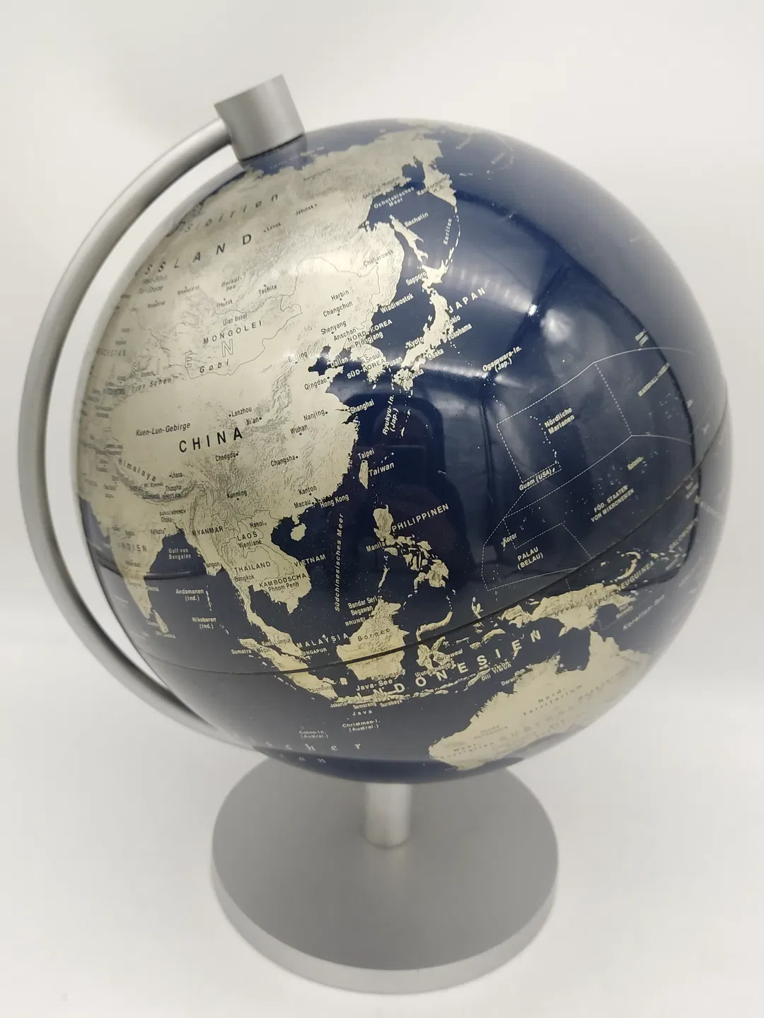 STELLANOVA Erdglobus. Metallic/Kobaltblau - Bild 2