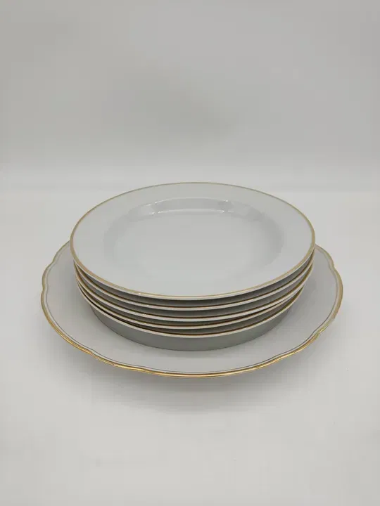 6 teilige Teller und Servierteller Set  - Bild 1