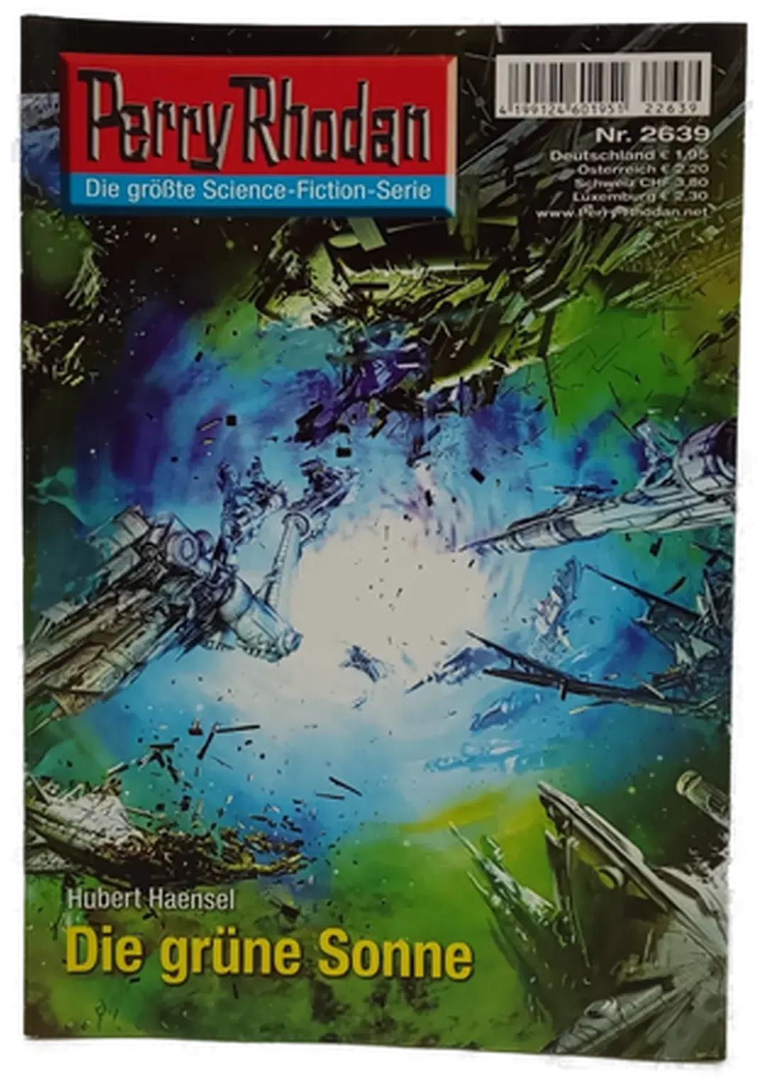 Romanheft Perry Rhodan Die grüne Sonne Erstauflage Nr.2639 - Bild 2