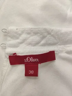 Bluse S.Oliver Unifarben Gr. 38 Mischfaser | Frühlingsliebling - Bild 4
