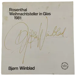 Rosenthal Weihnachtsteller Wandteller 1981 - Bild 2