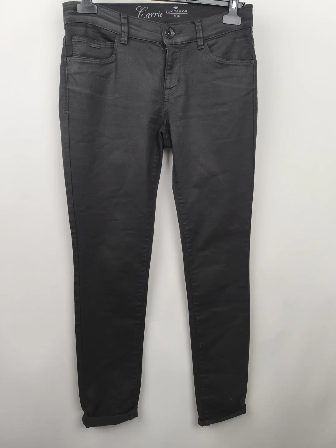 Tom Tailor Jeans "Carrie Slim", schwarz, Gr. 28 – Bild 1