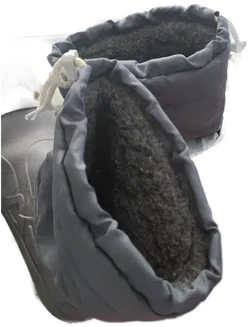 Warm gefütterte Gummistiefel für Kinder, Größe 36 - Bild 3