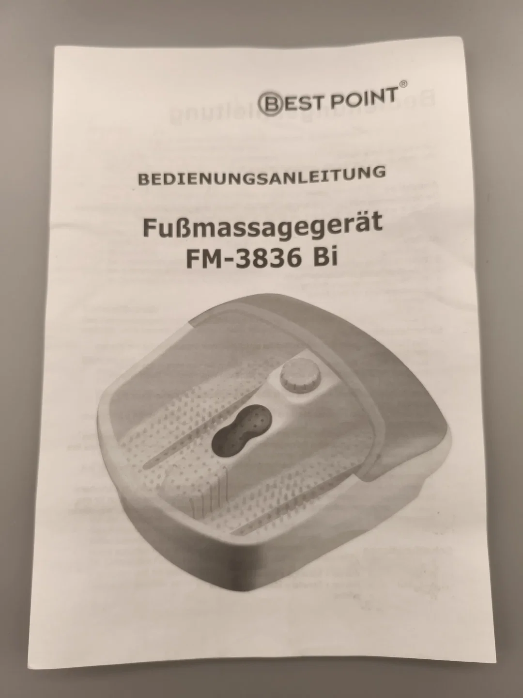 Fussmassagegerät mit Luftsprudelbad – Bild 6