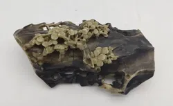 Geschnitzte Deko Vase Speckstein - Bild 3