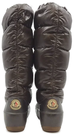 Moncler Damendaunenstiefel braun Gr. 39 – Vorschau 3
