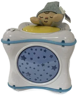 CHICCO Regenborgenprojektor 2in1 Projektor mit Lichteffekten, Melodien und einer Plüschfigur. - Bild 1