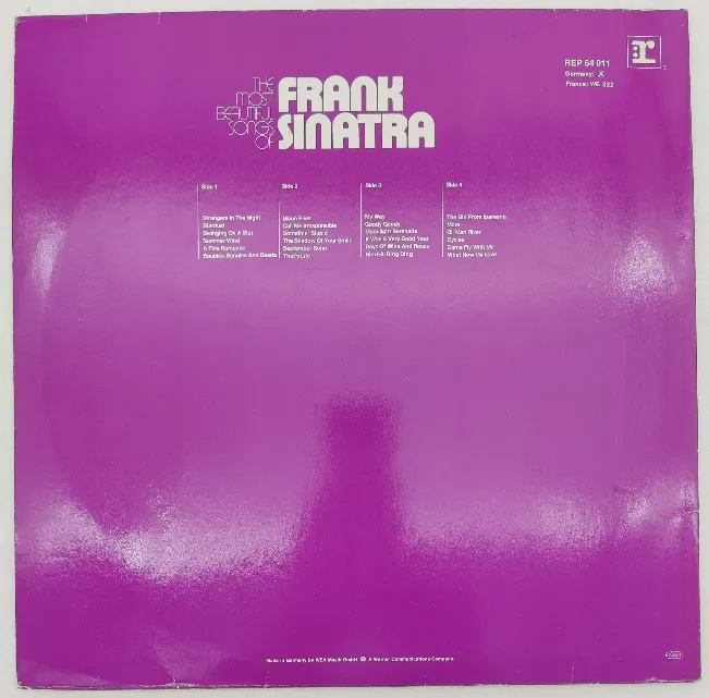 Doppelalbum LP - Frank Sinatra - The most beautiful songs of Frank Sinatra – Bild 2