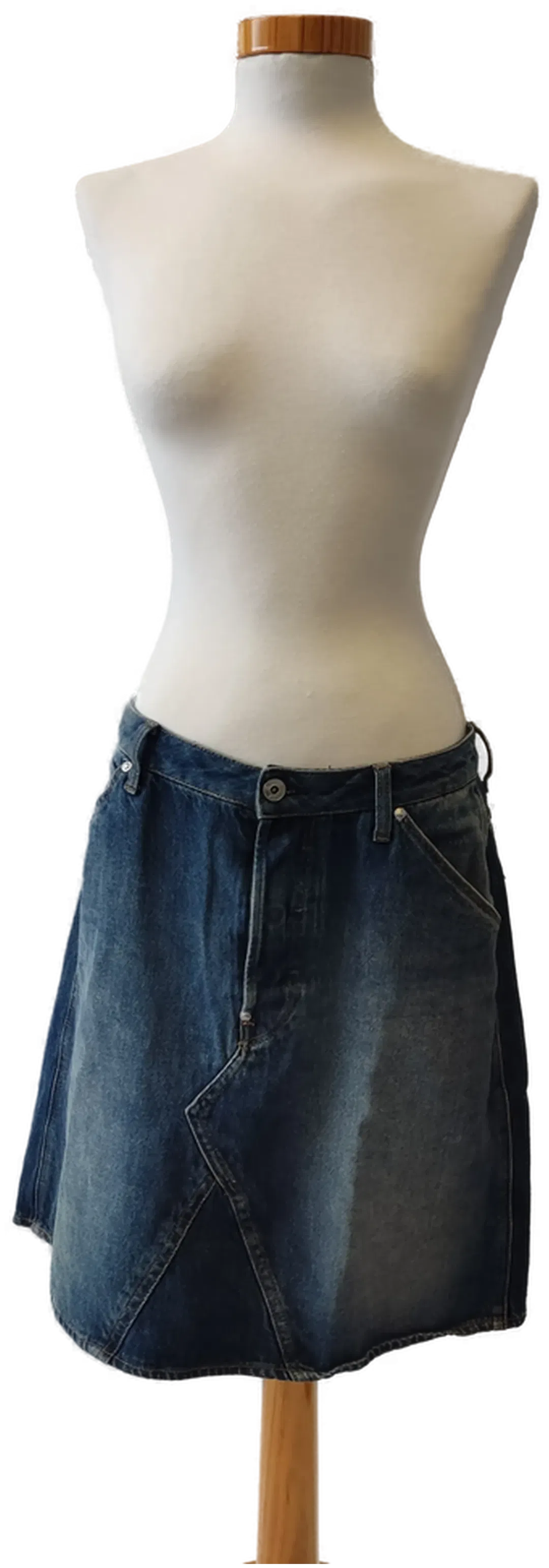 G-STAR RAW Damenjeansrock, blau - Gr. 30 - Bild 1