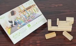 Magnetic Wooden Blocks Classic. - Holzmagnetbausteine (24teilig) - tegu