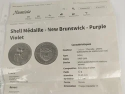 Werbemedaillen Shell aus Kanada - 13 Stück - Bild 2