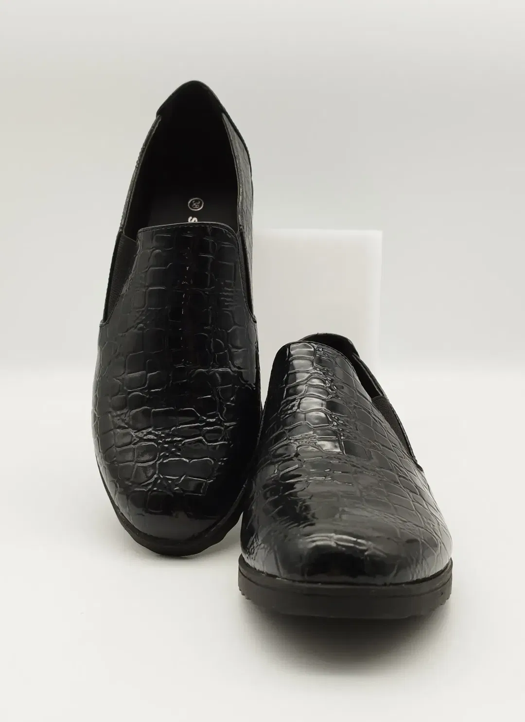 Scandi Damenschuhe Reptil-Look - Gr. 38 - Bild 4