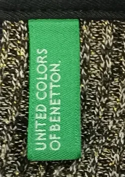 United Colors of Benetton Damenmaxikleid gemustert Gr. M - Bild 3