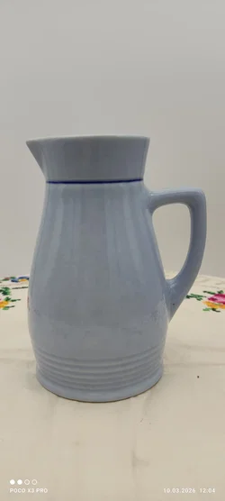 Kleine Porzellan-Kanne Lilien | Liebevoll Erhalten - Bild 3