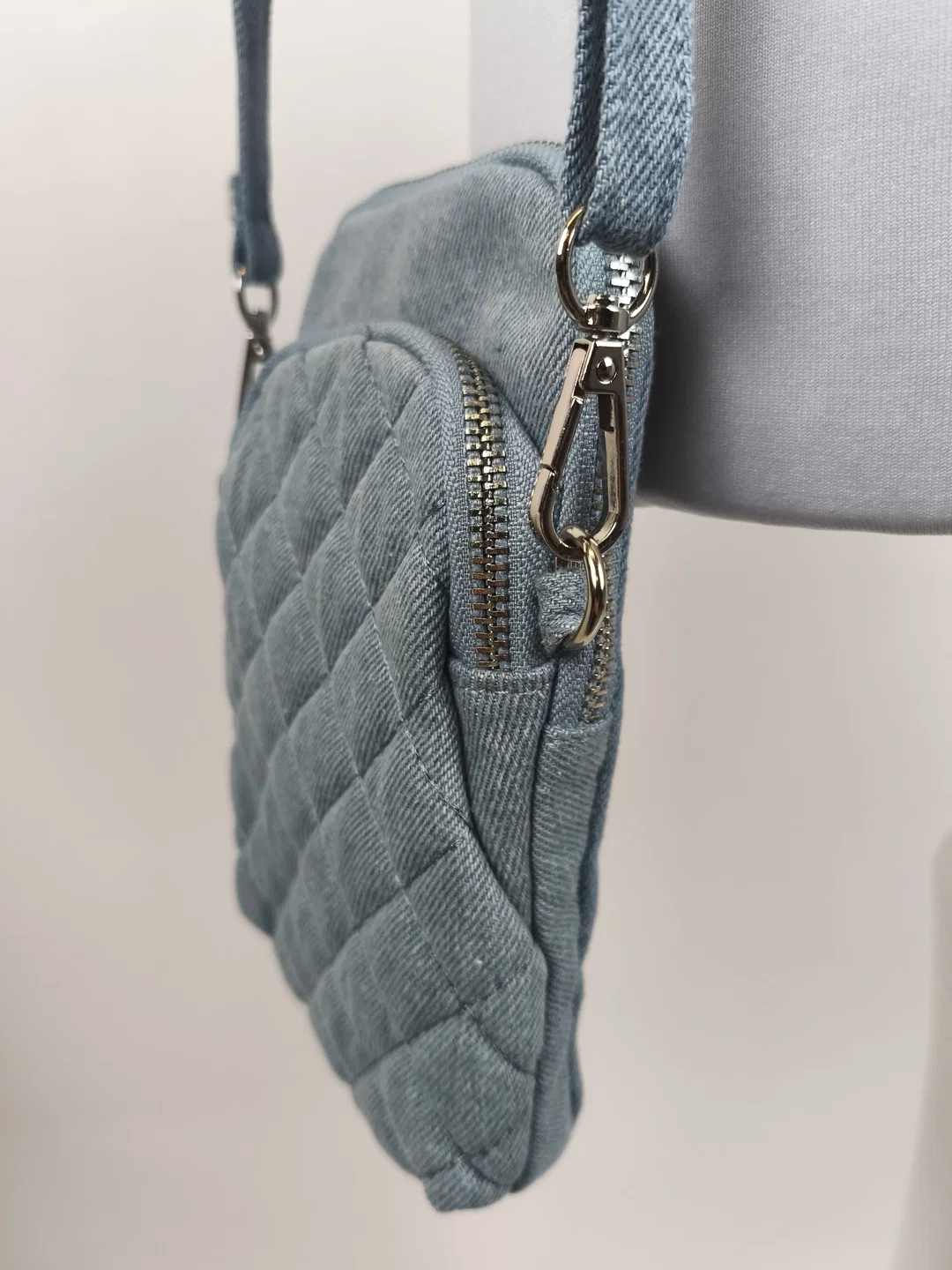 kleine Umhängtasche Jeans, crossbody Tasche – Bild 3