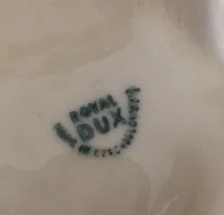 Royal Dux Elefant Porzellanfigur – Böhmen/Tschechien – ca. 16 cm – gestempelt - Bild 3