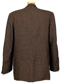 Yves Saint Laurent Herren Sakko braun/schwarz Gr. 52 - Bild 2