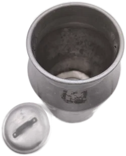 alte Milchkanne, Aluminium, 3L, Deko – Vorschau 2