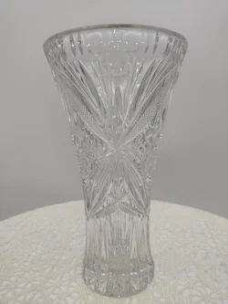Bohemia Crystal Bleikristallvase, mit Schliffmuster  | Zeitloser Glanz – Vorschau 3
