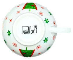 Teekanne & Teetasse mit weihnachtlichem Motiv  - Bild 9