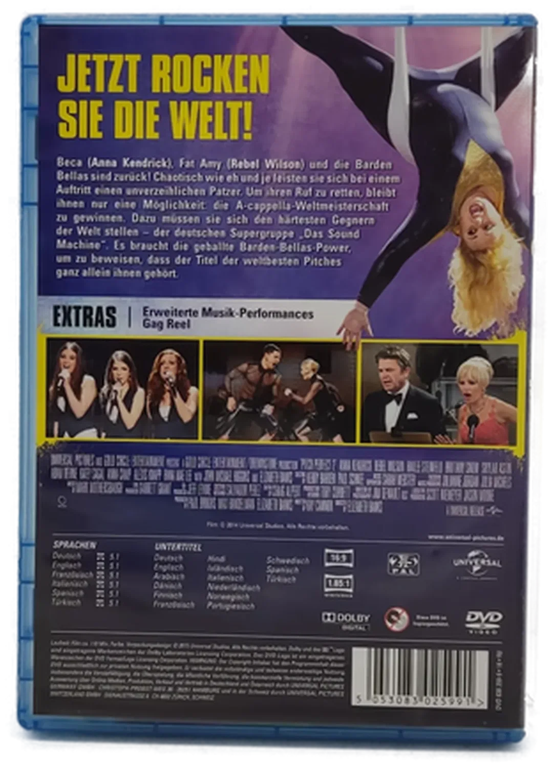DVD "PITCH PERFECT 2" mit Anna Kendrick und Rebel Wilson – Bild 2