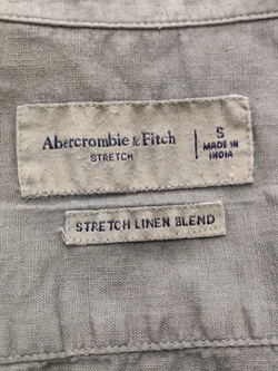 Herrenhemd Abercrombie & Fitch Leinen 42 | Sommerleicht - Bild 4