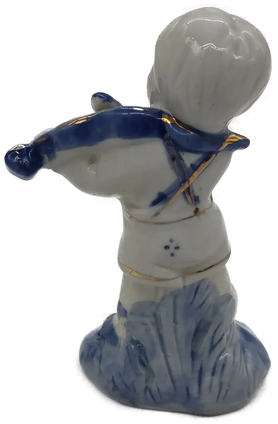 Porzellan/Keramik Figur Junge mit Geige – Bild 2
